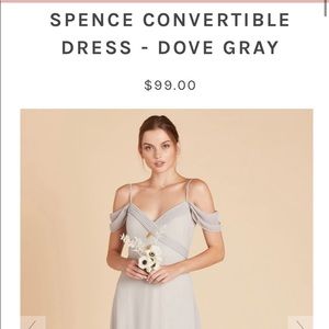 Birdy Grey Spence Convertible Dress - Dove Gray